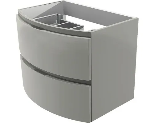 Baden Haus Waschtischunterschrank Vague BxHxT 69 x 55 x 52 cm Frontfarbe grau ho