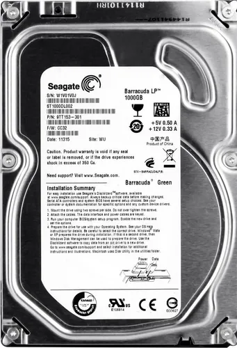 Seagate Barracuda LP ST1000DL002 1TB - 3,5