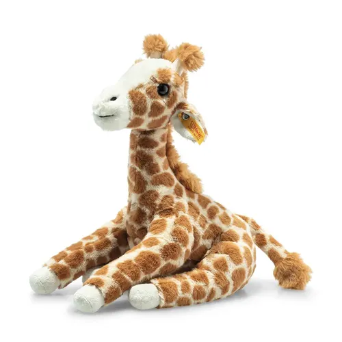 Stofftier Giraffe 25 CM Gina - Steiff 067631 - Kuscheliges Giraffen-Stofftier von Steiff in 25 cm, ideal für Babys ab Geburt und perfekt zum Schmusen.
