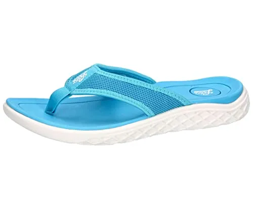 Lico Damen Linosa Flipflop, Türkis, 41 EU