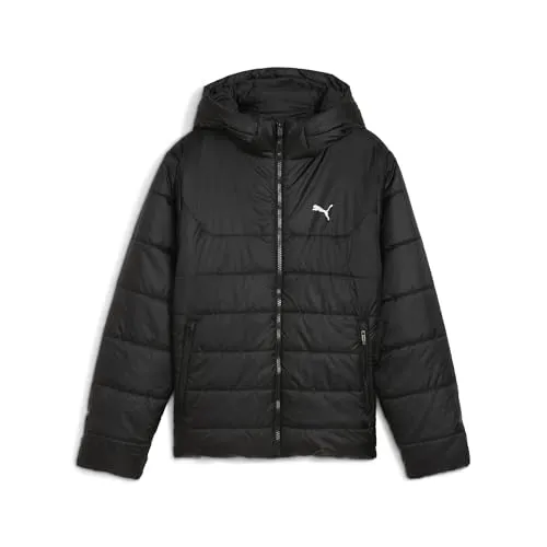 PUMA Unisex Kids Ess Hooded Padded Jacket Coat - Funktionsjacken - Bequeme und warme Jacke für Kinder, ideal für kalte Tage und Outdoor-Aktivitäten.