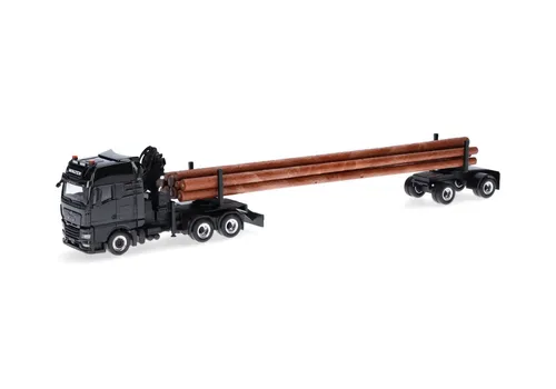 Herpa 320580 MAN TGX GX Langholztransporter