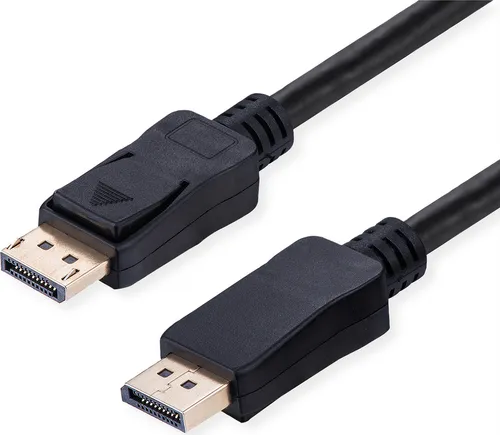 VALUE DisplayPort Kabel, v2.1, 10K, DP ST - ST, schwarz, 2 m