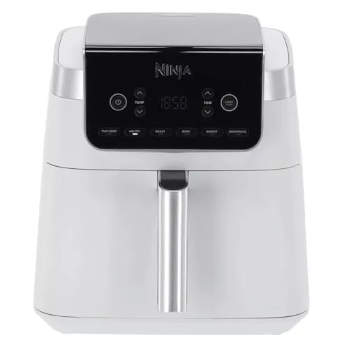 Ninja Max Pro 6-in-1 Airfryer 6.2 Liter - Heißluftfritteuse mit 6 Garfunktionen und 75 % weniger Fett. Ideal für gesundes Frittieren und große Portionen dank 6,2-Liter-Schublade.