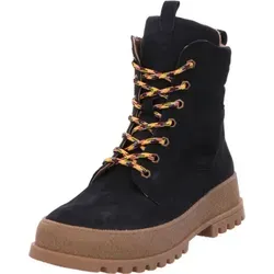 Waldläufer Komfort Stiefeletten H-Tara Damen 31343733373431 Blau 38 1/2 EU - Wanderschuhe mit herausnehmbarem Fußbett für individuelle Einlagen, gepolstert für optimalen Gehkomfort und wasserdicht – ideal für jedes Wetter.