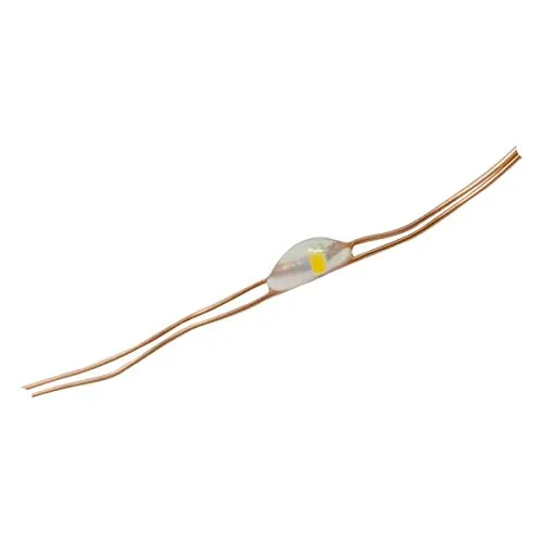 kupferfarbige LED Draht-Lichterkette, 40 warmweiße LEDs, Batterie & Timer