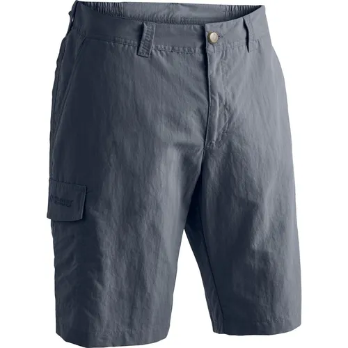 Maier Sports Main Shorts Gr 54 grau/schwarz - Leichte Wanderhose in Grau/Schwarz, ideal für Trekking und Wandern, aus 100% Polyamid für hohen Tragekomfort.