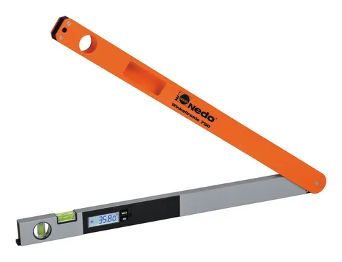 Nedo Winkelmessgerät digital 750 mm Winkeltronic - 405317 - Winkelmessgerät für präzise Winkelmessungen bis 750 mm, ideal für Handwerker und Bauprofis.
