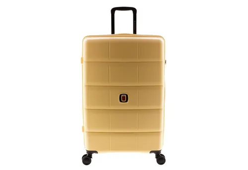 GLADIATOR Hartschalen-Trolley 2700, 4 Rollen, Polyurethan in gelb von GLADIATOR