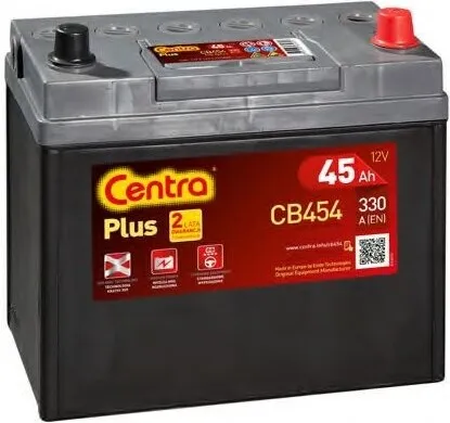 CENTRA Plus Starterbatterie 12V 45Ah 330A/EN Batterie