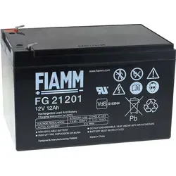 FIAMM Bleiakku FG21202 Vds 12V 12Ah - Hochleistungs-Bleiakku für zuverlässige Energieversorgung, ideal für Alarmanlagen und Notstromsysteme.