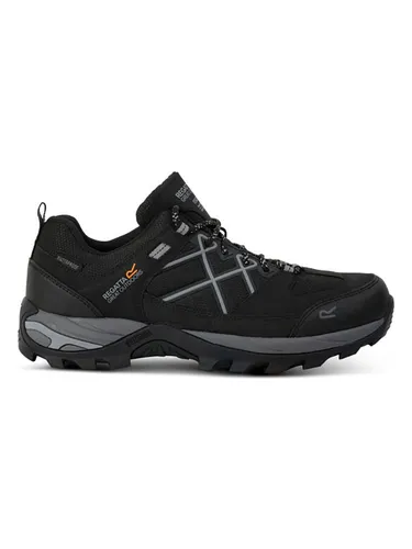 Regatta Samaris III Low Walking-Schuhe für Herren - Wanderschuhe mit wasserdichter Isotex-Technologie und stoßdämpfender EVA-Zwischensohle für optimalen Komfort bei Outdoor-Aktivitäten.