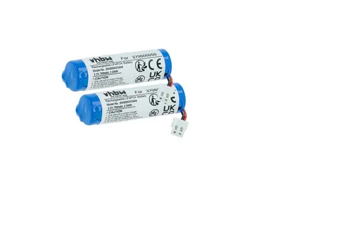 vhbw Akku Ersatz für Carrera 370600050 für Spielzeug / Modellbau RC / Akku Akku 700 mAh (3,2 V, 2 St), Leistungsfähige Austausch-Akkus für Ihre RC Modelle, Wiederaufladbar