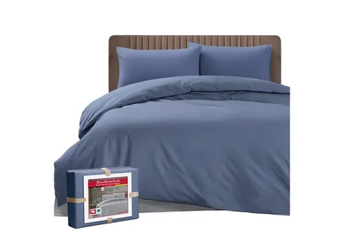 DecoHomeTextil Bettwäsche Set mit Reißverschluss Polycotton Uni - Frischer Look für Ihr Schlafzimmer: Dieses hochwertige Bettwäsche Set aus pflegeleichter Baumwollmischung sorgt für ein angenehmes Schlafgefühl. Es umfasst einen Bettbezug und einen Kissenbezug – ideal für jeden Einrichtungsstil.