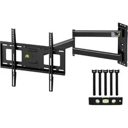 TV Wandhalterung Schwenkbar Neigbar 45KG VESA 400x400mm 26-65 Zoll