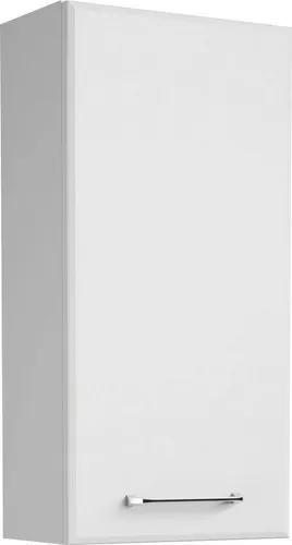 Saphir Hängeschrank Quickset Wand-Badschrank 35 cm breit mit 1 Tür, 2 Einlegeböden Badezimmer-Hängeschrank inkl. Türdämpfer, Griffe in Chrom Glanz