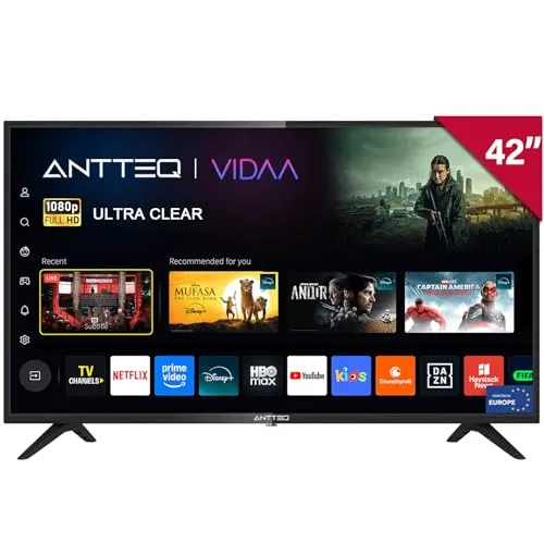 Antteq AV42F3 42 Zoll Full HD Smart TV von Antteq
