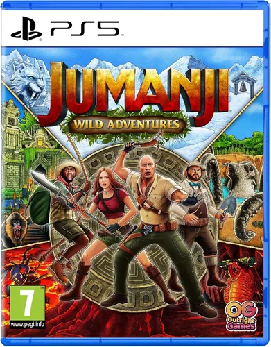 Jumanji: Wild Adventures für Sony PlayStation 5 - Erlebe spannende Abenteuer in der Welt von Jumanji! Ideal für Familien und Freunde, PEGI 7.