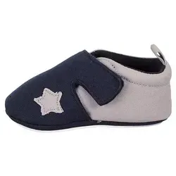 Sterntaler® Sterntaler® Krabbelschuhe Krabbelschuh (1-tlg) Krabbelschuhe Baby mit Klettverschluss und Anti-Rutsch-Sohle blau 24 EU
