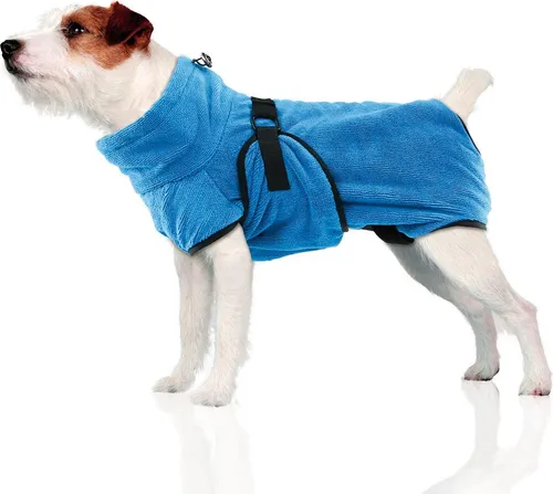 Petastic Hundebademantel aus Frottee