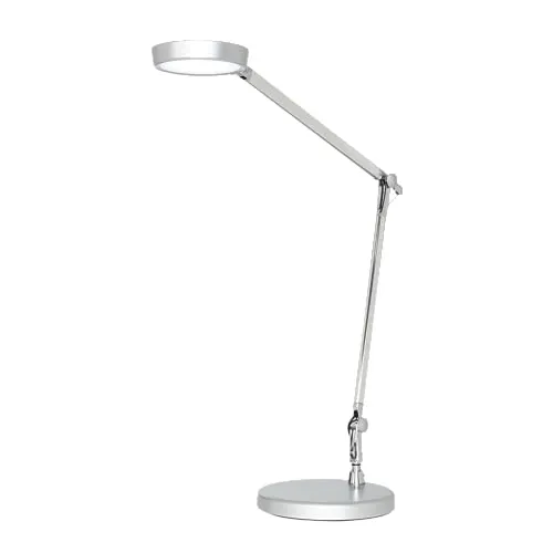 Unilux LED Schreibtischlampe Senza - dimmbar und flexibel - Schreibtischlampe mit Dreigelenkarm und dimmbarer LED-Funktion in drei Stufen, ideal für individuelles Licht am Arbeitsplatz.