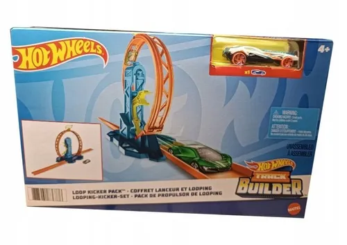 Loop-loop-loop Autorennbahn mit Auto, Spielzeug ab 6 Jahren