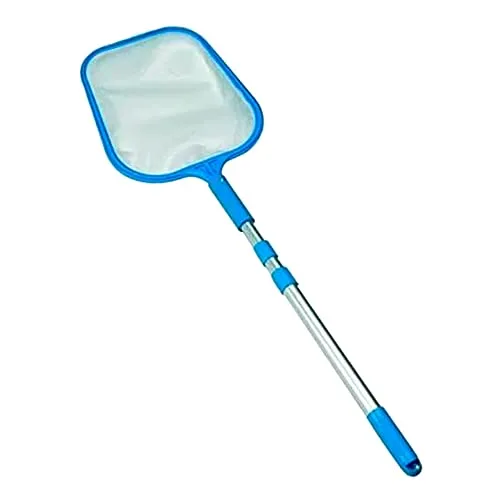 Générique 735973 Teleskop-Kescher für Pool/Spa - Wasserfilterkartuschen für Trinkwasser, ideal zum mühelosen Reinigen von Pool und Spa mit einem anpassbaren Aluminium-Teleskopstiel von 90 bis 150 cm.