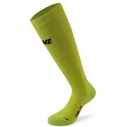 LENZ COMPRESSION 2.0 MERINO Socken 2026 lime - S - Sportsocken mit S.E.P. Technologie und anatomischer Passform, ideal für Sportler, die Wert auf Kompression und Temperaturregulierung legen.