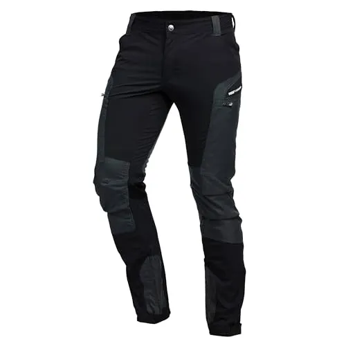 Puma-Workwear Arbeitshose Pro One Outdoor, Herren, Bundhose, schwarz, Größe L - Wanderhosen mit 2 Oberschenkeltaschen und wasserabweisenden Verstärkungen für maximale Bewegungsfreiheit und Komfort bei Outdoor-Aktivitäten.