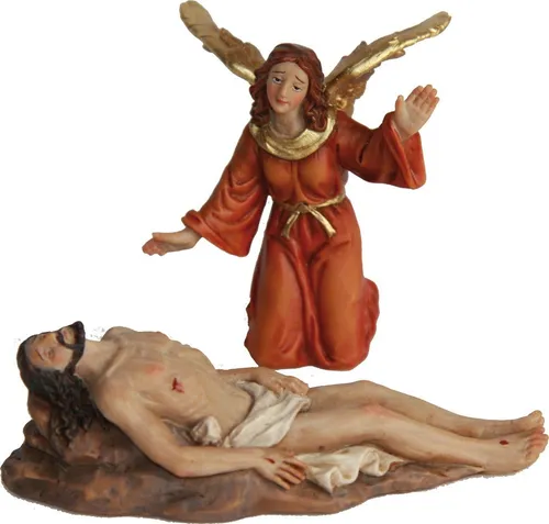 Krippenfigur Krippenfigur Passionsfiguren: Grablegung (2 St)