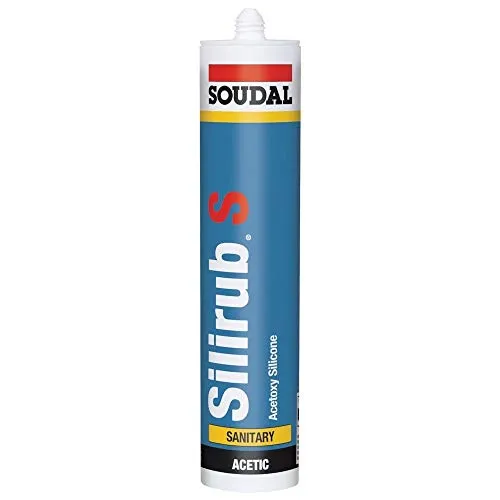 Sanitärsilikon Silirub 300ml Manhattan 102031 - Soudal