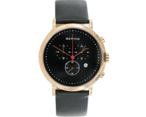 Bering Quarzuhr 10540-462 rosa - Chronograph mit elegantem Design, wasserdicht bis 5 bar und hochwertigem Saphirglas für optimale Kratzfestigkeit.