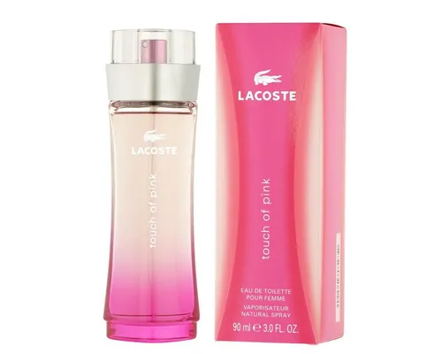 Lacoste Touch of Pink Eau de Toilette 90 ml - Damendüfte mit blumig-fruchtiger Duftrichtung, eleganter und provokativer Duft für besondere Anlässe, ideal für stilbewusste Frauen.