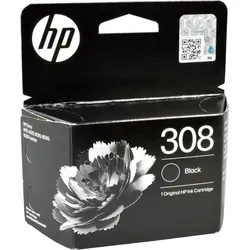 HP Tinte 7FP21UE 308 schwarz in schwarz von HP