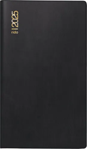 BRUNNEN Taschenkalender rido Kalender 2025 Faltkalender mini-planer d-15 70-45472905