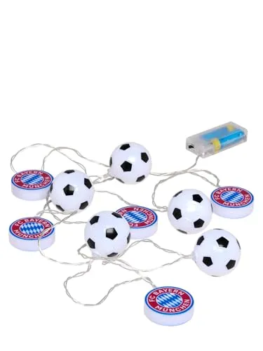 FC Bayern München Lichterkette Rot