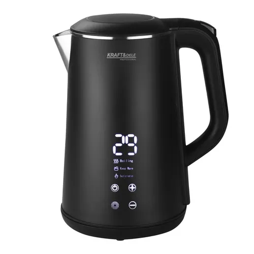 Elektrischer Wasserkocher 1,6 L 1500 W KD4105 Temperaturregelung Teekocher