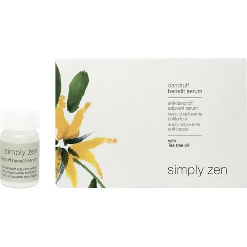 Simply Haarserum Anti-Schuppen 12x5ml - Haarseren mit effektiver Anti-Schuppen Formel, ideal zur Bekämpfung von Schuppen und zur Pflege der Kopfhaut.