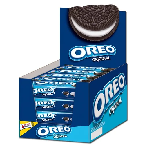  Oreo gefüllter Doppelkeks, 6 Kekse, 20 Packungen 12,64€/1kg