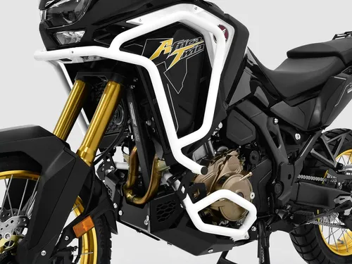 ZIEGER Motor-Schutzhülle Sturzbügel-Set für Honda CRF 1100 L Africa Twin Adventure Sports weiß