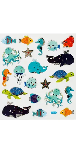 Sticker Ocean Life