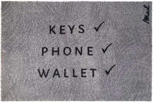 Mad about Mats Fußmatte Brick in rot von Mad about Mats