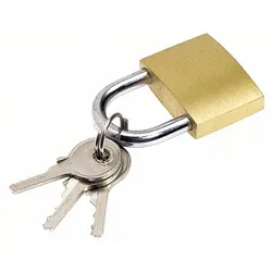 Prophete Vorhängeschloss Messing