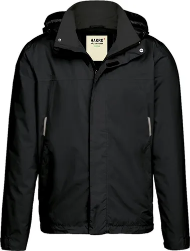 HAKRO Regenjacke Connecticut 862, schwarz, M von HAKRO