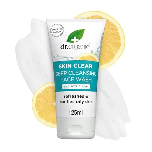 Dr. Organic Skin Clear Tea Tree Deep Pore Cleanising Face Wash