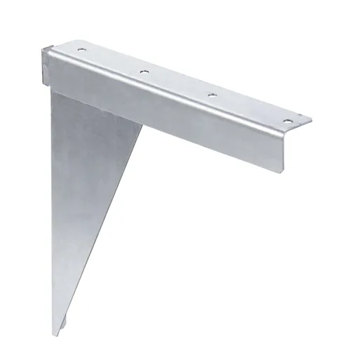 Befestigungsset Ablage an Gabionen Ausladung 12-30 cm Tresen Bartisch Zubehör