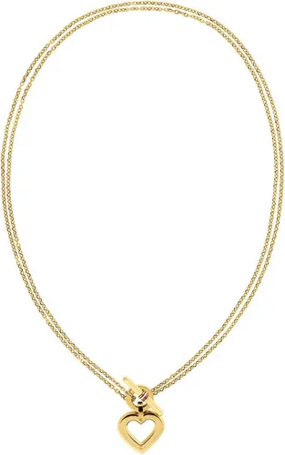 Tommy Hilfiger Kette mit Anhänger TOGGLE HEART in blau von Tommy Hilfiger