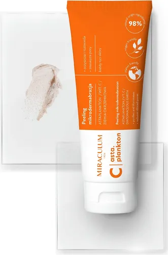 Miraculum Asta.Plankton C Microdermabrasion Peeling 98% Natural Ingredients Environmentally Friendly Vegan 100ml
