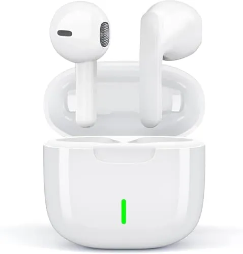 Bluetooth Kopfhörer In Ear, Kopfhörer Kabellos Bluetooth 5.3 mit 4 ENC Noise Cancelling Mic, 50 std HiFi Stereo Kabellose Earbuds, IP7 Wasserdicht Touch Control Wireless Ohrhörer für iPhone Android