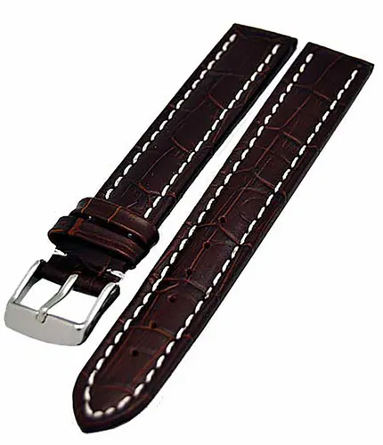 Kalbleder Uhrenarmband 18mm,20mm,22mm,24mm Größe L,XL,XXL Schwarz Braun Blau NEU